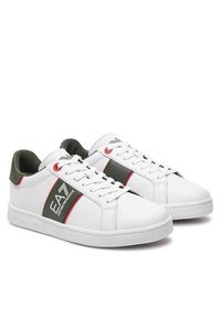 EA7 Emporio Armani Sneakersy X8X102 XK346 T983 Biały. Kolor: biały. Materiał: skóra #4