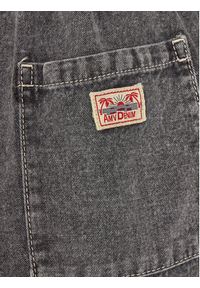 AMERICAN VINTAGE - American Vintage Szorty jeansowe Jazy JAZ09AE24 Szary Regular Fit. Kolor: szary. Materiał: bawełna. Styl: vintage