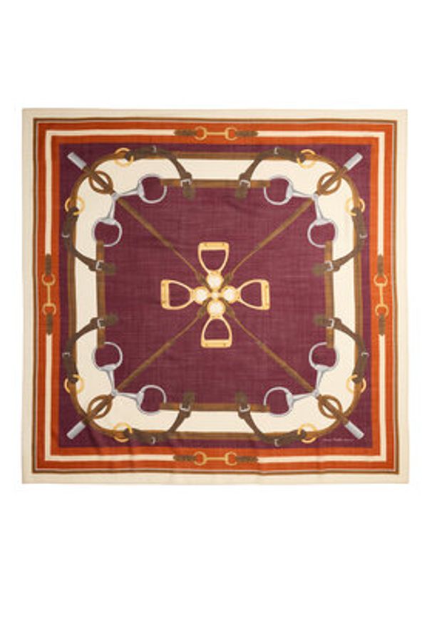 Lauren Ralph Lauren - LAUREN RALPH LAUREN Chusta 454P04590002 Kolorowy. Materiał: wełna. Wzór: kolorowy