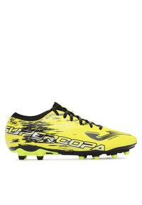 Joma Buty do piłki nożnej Supercopa 2309 SUPW2309FG Żółty. Kolor: żółty. Materiał: skóra