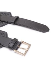 Guess Pasek na talię Abey Belts BW7793 VIN80 Czarny. Kolor: czarny. Materiał: skóra #3