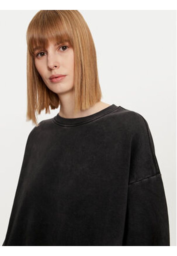 Deha Bluza C12131 Czarny Regular Fit. Kolor: czarny. Materiał: bawełna