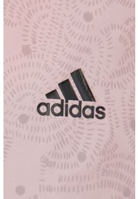 adidas Performance wiatrówka Run Fast HC1660 kolor różowy przejściowa. Kolor: różowy. Materiał: tkanina, materiał. Wzór: ze splotem #5