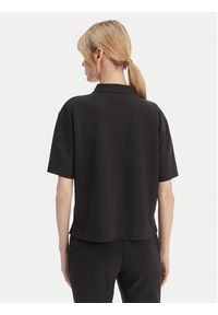 Calvin Klein Polo LV044E241G Czarny Relaxed Fit. Typ kołnierza: polo. Kolor: czarny. Materiał: syntetyk #3