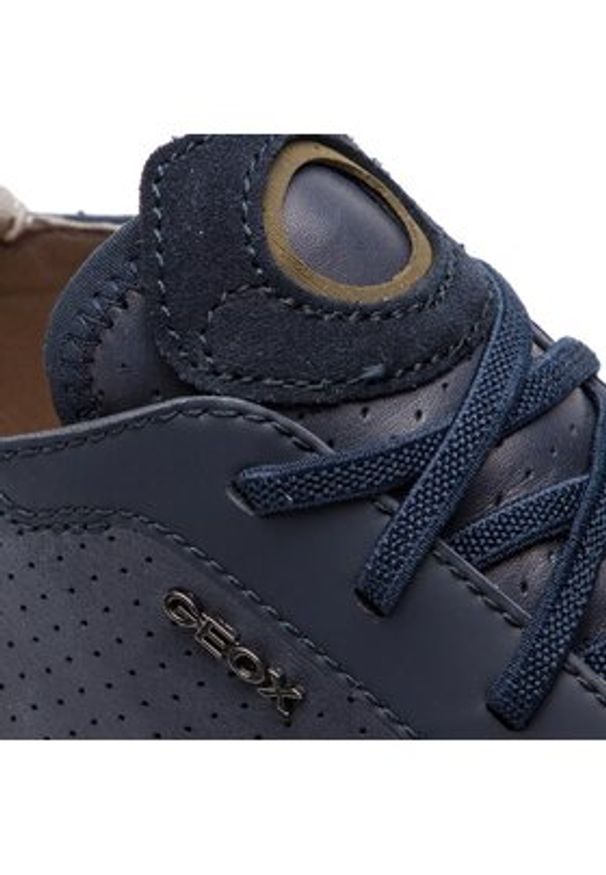 Geox Sneakersy U Aerantis A U927FA 02243 C4002 Granatowy. Kolor: niebieski. Materiał: skóra
