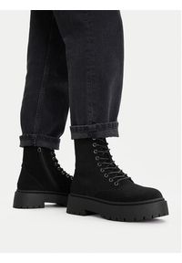 DeeZee Trzewiki CEO-HY13123-1 Czarny. Kolor: czarny. Materiał: materiał #8