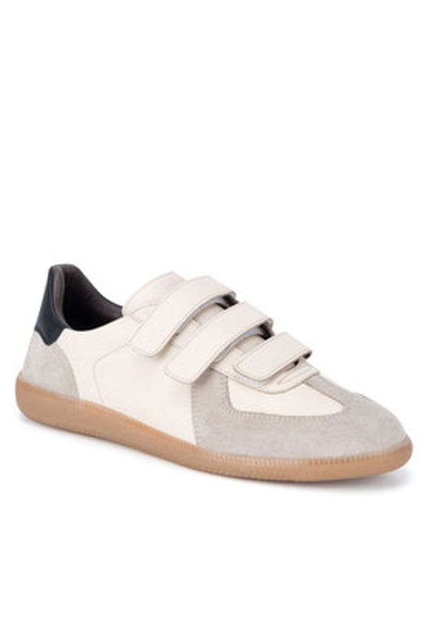 Gino Rossi Sneakersy TESSA-01-W1 Beżowy. Kolor: beżowy. Materiał: skóra