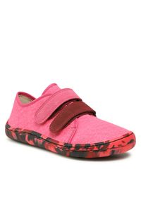 Froddo Sneakersy Barefoot Canvas G1700358-3 D Różowy. Kolor: różowy. Materiał: materiał #1