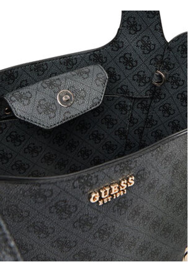 Guess Torebka Calista HWSG73 34220 Szary. Kolor: szary. Materiał: skórzane