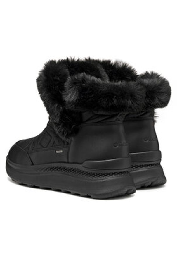 Geox Trzewiki D Spherica Actif X2 D46WPB 0FU85 C9999 Czarny. Kolor: czarny. Materiał: materiał