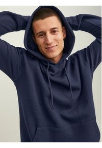 Jack & Jones Bluza Star 12208157 Granatowy Relaxed Fit. Kolor: niebieski. Materiał: syntetyk, bawełna #3