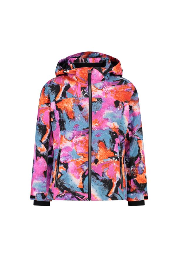 Kurtka dziewczęca CMP Solara. Kolor: wielokolorowy. Sezon: zima. Sport: narciarstwo
