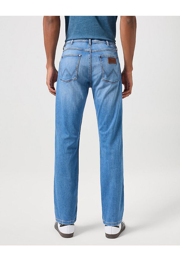 Wrangler - WRANGLER GREENSBORO MĘSKIE SPODNIE JEANSOWE JEANSY DŻINSY REFLECTIONS 112350833 W15Q018007