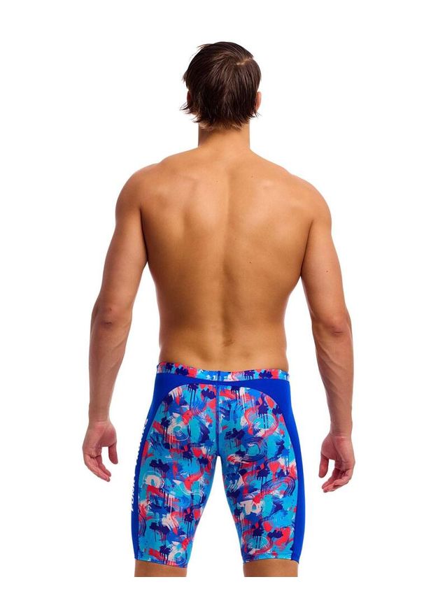 FUNKY TRUNKS - Spodenki do pływania Jammery Funky Trunks Messy Messy Messy. Kolor: niebieski