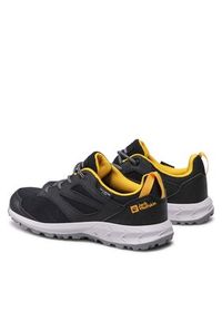 Jack Wolfskin Trekkingi Woodland Texapore Low K 4042162 Czarny. Kolor: czarny. Materiał: materiał. Sport: turystyka piesza