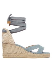 Castañer Espadryle Cecilia C/6/292 25632 Niebieski jasny. Kolor: niebieski. Materiał: materiał #1