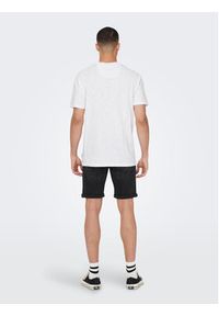 Only & Sons T-Shirt 22025286 Biały Regular Fit. Kolor: biały. Materiał: bawełna #5