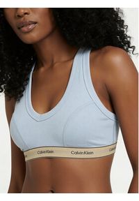 Calvin Klein Underwear Biustonosz braletka LV00QF8594 Niebieski. Kolor: niebieski. Materiał: bawełna #2