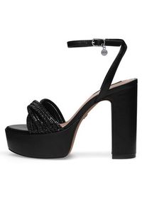 Nine West Sandały WFA2736-1 Czarny. Kolor: czarny. Materiał: syntetyk #3