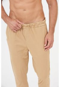 7 FOR ALL MANKIND Beżowe spodnie męskie jogger Chino, Rozmiar L. Kolor: beżowy. Materiał: bawełna #5