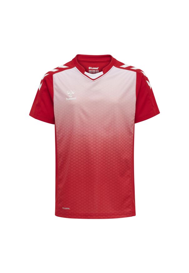 Koszulka dziecięca Hummel basic. Kolor: czerwony, wielokolorowy, różowy