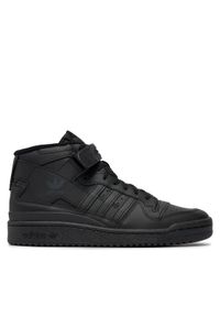 Adidas - adidas Sneakersy Forum Mid IG3757 Czarny. Kolor: czarny. Materiał: skóra #1