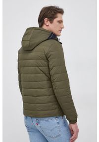 TOMMY HILFIGER - Tommy Hilfiger Kurtka męska kolor zielony przejściowa. Okazja: na co dzień. Kolor: zielony. Styl: casual #4