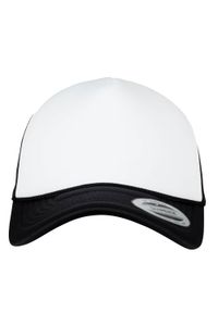 FLEXFIT - Czapka Z Daszkiem Foam Curved Peak Trucker Cap. Kolor: biały, czarny, wielokolorowy #1