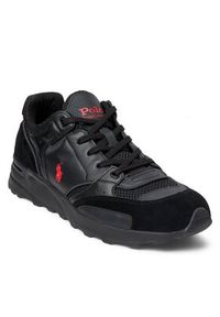 Polo Ralph Lauren Sneakersy Trackstr 200 809906202001 Czarny. Kolor: czarny. Materiał: skóra #5