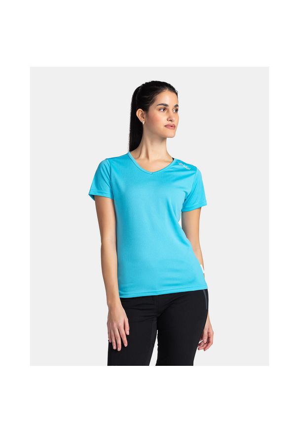 Damska koszulka do biegania Kilpi DIMARO-M. Kolor: niebieski