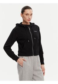 DKNY Sport Bluza DP5J9588 Czarny Regular Fit. Kolor: czarny. Materiał: syntetyk. Styl: sportowy