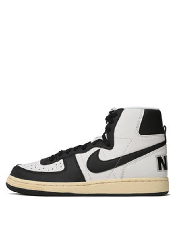 Nike Sneakersy Terminator High Prm FD0394 030 Biały. Kolor: biały. Materiał: skóra