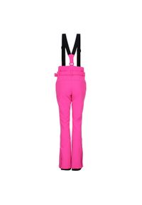 PEAK MOUNTAIN - Spodnie narciarskie dla kobiet Peak Mountain. Stan: podwyższony. Kolor: różowy. Sezon: zima. Sport: narciarstwo #2