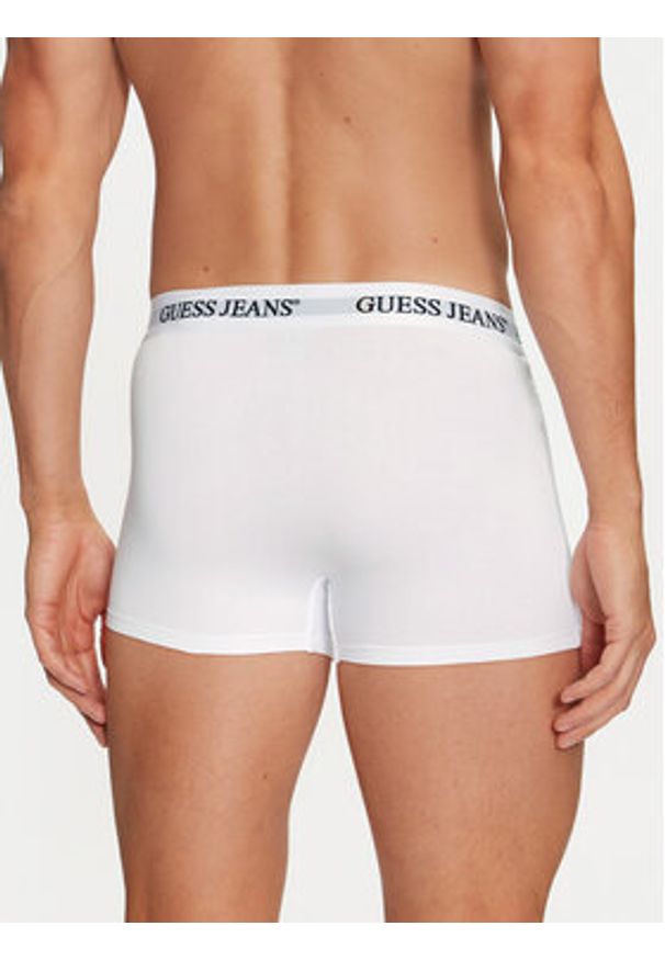 Guess Jeans Komplet 3 par bokserek M4BZ48 K6YW1 Biały. Kolor: biały. Materiał: bawełna