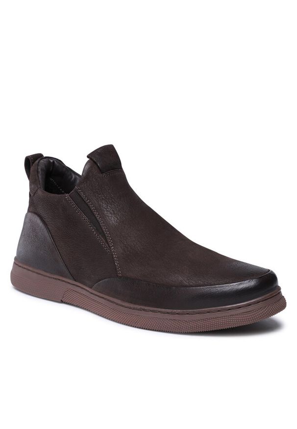 Botki Lasocki For Men. Kolor: brązowy