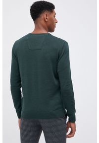 Tom Tailor - Sweter. Okazja: na co dzień. Kolor: zielony. Materiał: materiał, bawełna. Długość rękawa: długi rękaw. Długość: długie. Styl: casual #3