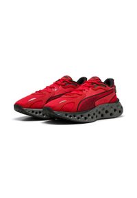 Puma - PUMA BUTY SOFTRIDE FREQUENCE 31050008 r 42,5. Kolor: czerwony. Materiał: syntetyk, materiał, tkanina