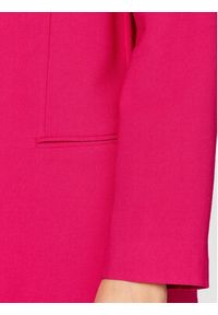 Sisley Marynarka 2TURLW018 Różowy Regular Fit. Kolor: różowy. Materiał: wiskoza #3