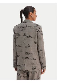 Desigual Marynarka 26SWEW03 Brązowy Regular Fit. Kolor: brązowy. Materiał: syntetyk, wiskoza #2