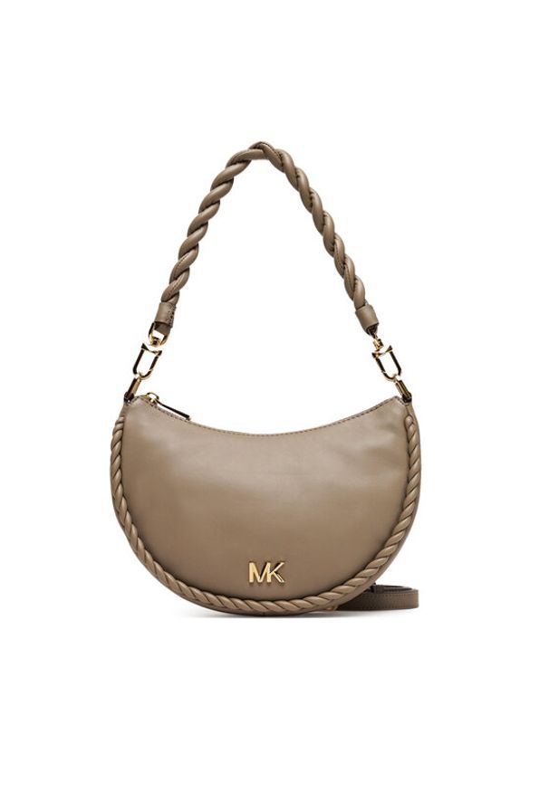 MICHAEL Michael Kors Torebka Kyla Small 32T5G8QU1L Beżowy. Kolor: beżowy. Materiał: skórzane