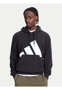 Adidas - adidas Bluza Essentials Big Logo IN6164 Czarny Regular Fit. Kolor: czarny. Materiał: bawełna