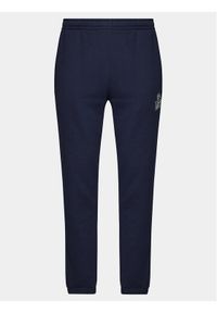 Lacoste Spodnie dresowe XH1211 Granatowy Regular Fit. Kolor: niebieski. Materiał: bawełna