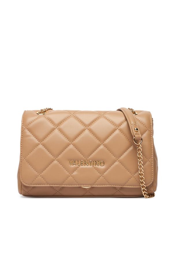 VALENTINO - Valentino Torebka Ocarina VBS3KK02R Beżowy. Kolor: beżowy. Materiał: skórzane