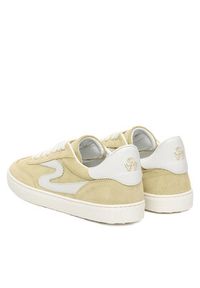 Stuart Weitzman Sneakersy Runaround SK928 Beżowy. Kolor: beżowy. Materiał: skóra, zamsz #3