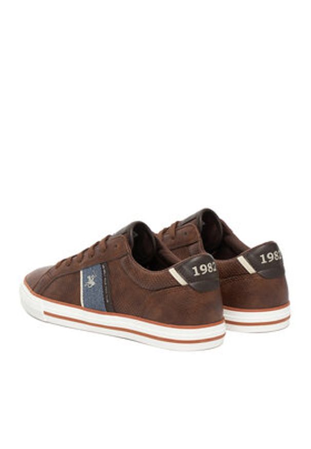Beverly Hills Polo Club Sneakersy CEO-V5-DODO Brązowy. Kolor: brązowy. Materiał: syntetyk, materiał