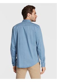 Casual Friday Koszula jeansowa Anton 20504136 Błękitny Regular Fit. Okazja: na co dzień. Kolor: niebieski. Materiał: bawełna. Styl: casual #4