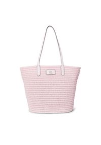Lauren Ralph Lauren - Torebka LAUREN RALPH LAUREN. Kolor: różowy