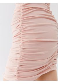 Elisabetta Franchi Sukienka koktajlowa AB-426-32E2-5093 Różowy Slim Fit. Kolor: różowy. Materiał: wiskoza. Styl: wizytowy