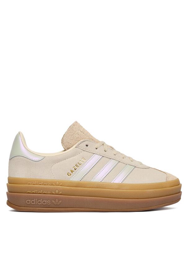 Adidas - adidas Sneakersy Gazelle Bold IH6782 Beżowy. Kolor: beżowy. Materiał: zamsz, skóra. Model: Adidas Gazelle