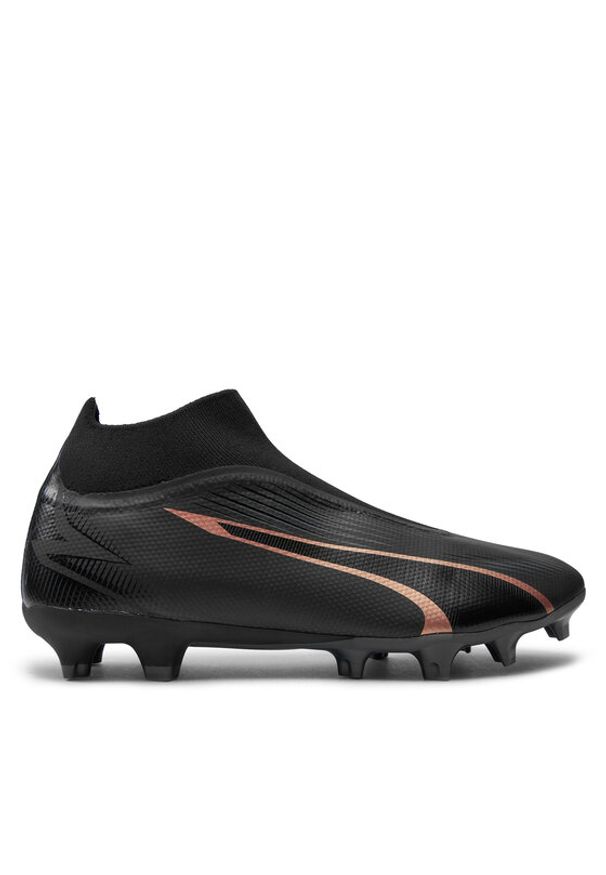 Puma Buty do piłki nożnej Ultra Match FG/AG 10775902 02 Czarny. Kolor: czarny. Materiał: skóra